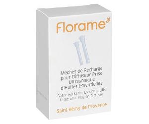 Florame Recarga de Aceites Esenciales Difusor de Mecha Ultra-Sónico 2 unidades