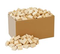 Floranica Briquetas de Madera 20kg, Troncos Prensados para Estufa y Chimenea, Calor Duradero