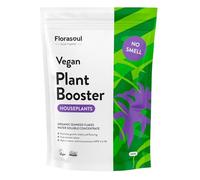 Florasoul® Abono Orgánico para Plantas de Interior/Maceta, Vegano Orgánico Olor Neutro Hasta un 30% Más de Crecimiento y Floración, Respetuoso con el Medio Ambiente, Eficaz, Soluble en Agua 500g/350l