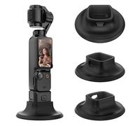FloraVigo Soporte para cámara para DJI Osmo Pocket 3, base de soporte de silicona, soporte de escritorio, soporte estable, soporte antideslizante, adaptador de soporte para cámara, accesorio adhesivo