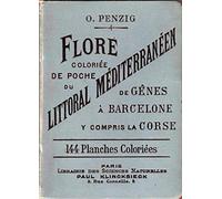 Flore coloriée de poche du littoral méditerranéen: De Gênes à Barcelone y compris la Corse