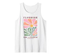 Florece como una Flor Salmos 103:15 Fe Cristiana Camiseta sin Mangas