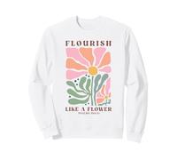 Florece como una Flor Salmos 103:15 Fe Cristiana Sudadera