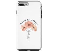 Florece como una Flor versículo bíblico de fe Cristiana Carcasa para iPhone 7 Plus/8 Plus
