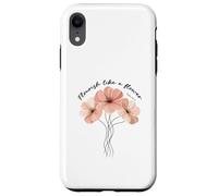 Florece como una Flor versículo bíblico de fe Cristiana Carcasa para iPhone XR