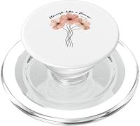 Florece como una Flor versículo bíblico de fe Cristiana PopSockets PopGrip para MagSafe