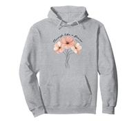 Florece como una Flor versículo bíblico de fe Cristiana Sudadera con Capucha