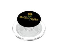 Florece Donde estás Plantado Monarca Oruga PopSockets PopGrip para MagSafe
