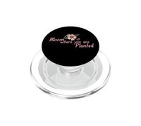 Florece Donde estás Plantado Monarca Oruga PopSockets PopGrip para MagSafe