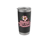 Florece donde estás Plantado Monarca Oruga Vaso térmico de acero inoxidable de doble pared