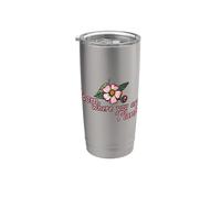 Florece donde estás Plantado Monarca Oruga Vaso térmico de acero inoxidable de doble pared