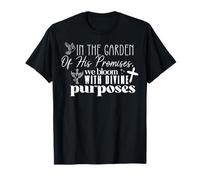 Florece Donde Estés: Diseño Inspirador para Jardines Camiseta