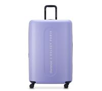 florence by mills Catch Flights - Equipaje expandible rígido para Mujer con Ruedas giratorias, Color Lavanda, a Cuadros, tamaño Grande de 29 Pulgadas, Equipaje expandible con Ruedas giratorias,