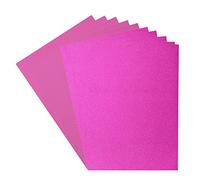Florence Cartulina (216 g/m²) y papel brillante (250 g/m²), rosa fucsia, A4, 10 hojas, para álbumes de recortes, fabricación de tarjetas, troquelado y más manualidades de papel