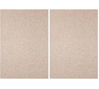 Florence Cartulina con purpurina - Cartulina de colores A4 - Oro claro - 5 hojas de papel para manualidades - Papel para álbumes de recortes para hacer tarjetas y otras manualidades de papel - 250