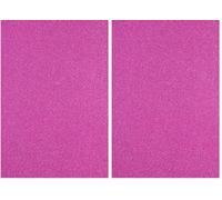 Florence - Cartulina con purpurina - Papel de manualidades A4 de colores - Rosa claro - 5 hojas - 250 g/m² (Paquete de 2)