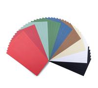 Florence Papel Cartonado Lino Navidad 250 g - Papel Scrapbooking 27 x 13,5 cm - Papel Cartonado Color - Invitaciones Elegantes, Cajas de Regalo y Proyectos Artísticos