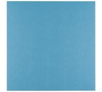 Florence Papel Cartonado Lino Azul 250 g - Papel Scrapbooking 30,5 x 30,5 cm - Mountain Lake - Papel Cartonizado Color - Invitaciones Elegantes, Cajas de Regalo y Proyectos Artísticos