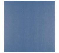 Florence Cartulina de Lino 30,5 x 30,5 cm Azul - 100 Hojas Maritime de 250 g - Folios de Colores para Scrapbook, Tarjetas, Invitactiones de Boda y Manualidades