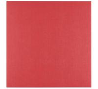 Florence Cartulina de Lino 30,5 x 30,5 cm Rojo - 100 Hojas Poppy de 250 g - Folios de Colores para Scrapbook, Tarjetas, Invitactiones de Boda y Manualidades