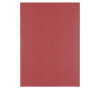 Florence Cartulina de Lino A4 Rojo - 10 Hojas Cassis de 250 g - Folios de Colores para Scrapbook, Tarjetas, Invitactiones de Boda y Manualidades