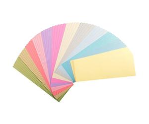 Florence Cartulina lisa multicolor, suministros para hacer tarjetas de colores, 11,4 x 30,5 cm, pasteles, 60 hojas, papel de colores para álbumes de recortes, tarjetas y otras manualidades de papel,
