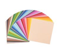 Florence - Cartulina lisa multicolor - Suministros para hacer tarjetas de colores 30,5 x 30,5 cm - Multicolor - 60 hojas - Papel de colores para álbumes de recortes, tarjetas y otras manualidades de