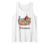 Florence Italy Italian Travel Souvenir Camiseta sin Mangas