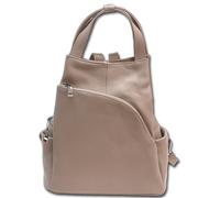 Florence Mochila Mujer Cuero Genuino Rosa Cityrucksack OTF613A 27x28x13cm