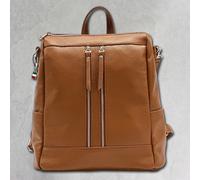 Florence Mochila Rucksack Mujer Piel Natural Marrón ORF100C 30x33x16cm