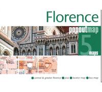 Florence PopOut Map: Handy pocket size pop up city map of Florence (PopOut Maps)