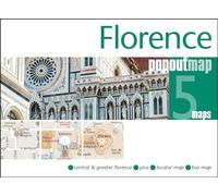 Florence PopOut Map: Handy pocket size pop up city map of Florence (PopOut Maps)