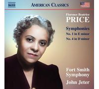 Florence Price Florence Beatrice Price: Symphonies No. 1 in E Minor/No. 4 i (CD)