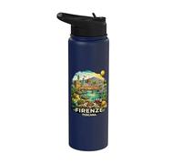 Florencia Ciudad Firenze Souvenir - Toscana Italia Stainless Steel Insulated Water Bottle