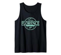 Florencia Italia - Firenze Toscana Italia Label CV26X Camiseta sin Mangas