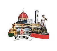 Florencia Italia imán de refrigerador 3D Recuerdos turísticos artesanía de Resina Artesanal decoración de Cocina para el hogar colección de imanes de Nevera de Firenze Regalo