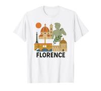Florencia Italia Monumentos Arte Viajes Italia Souvenir Camiseta