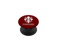 Florencia, Italia, Toscana, Bandera, Fuego, Voz, Emblema Brazos PopSockets PopGrip Adhesivo
