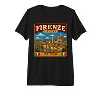 Florencia Italia Viaje Familiar a Florencia Vacaciones Camiseta Premium