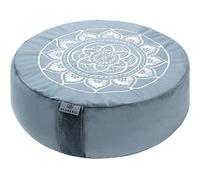 Florensi - Cojín de meditación (40,6 x 40,6 x 12,7 cm), almohada de meditación de terciopelo grande, almohada de yoga de para mujeres y hombres, cojín de yoga