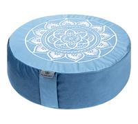 Florensi - Cojín de meditación (40,6 x 40,6 x 12,7 cm), almohada de meditación de terciopelo grande, cojín de yoga