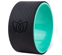 Florensi Rueda de yoga (10 pulgadas individual, verde), rodillo trasero para relajación muscular, alivio del dolor de estiramiento, dolor, mensajes, grietas y estallidos, posturas desafiantes