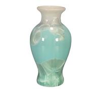 Florero de cerámica， 13cm Collection Antique Porcelain Kiln Glazed Flower Vases Small Appreciation Bottles