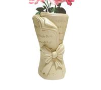 Florero De Libro - Mini Soporte De Flores De Resina, Florero Moderno | Macetero Estético Transparente De Estética Literaria Única, Centro De Mesa Creativo Artístico Minimalista Nórdico Bibliófilo Para