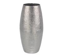 Florero decorativo Graceful Bomb. Plata