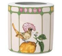 Florero Idyllia, Porcelana, Motivo de impresión de cristal, mosquero, Mediano, Multicolor OS