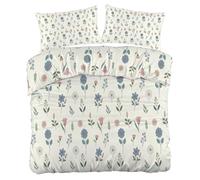 Flores abstractas Funda Nórdica 200x200, Hojas y Tallos Microfibra Juego de Ropa deCama Incluye 1 Funda Edredon + 2 Fundas de Almohada 50x75 (Cama 135/140)