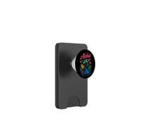 Flores Aloha State Of Mind Palm Wave PopSockets PopWallet para MagSafe
