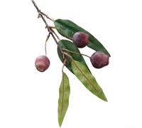 Flores artificiales, 38-42 cm de altura, ramo de espuma pintado a mano para boda y decoración del hogar, diseño floral realista, no requiere mantenimiento, fotografía y estilo de eventos (rojo)