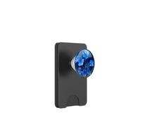 Flores Azul Floral Flore Patron Impresion PopSockets PopWallet para MagSafe